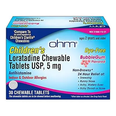 Ohm Labs - 51660011231 ohm® Loratadine Children's Allergy Relief
