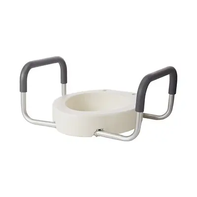 Drive DeVilbiss Healthcare - 12403 drive™ Premium Raised Toilet Seat with Removable Arms