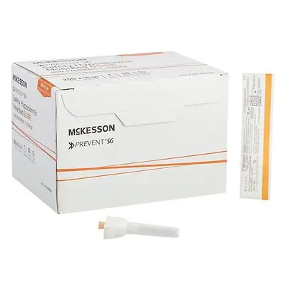 McKesson Brand - 306609 Safety Hypodermic Needle McKesson Prevent SG 5/8 Inch Length 25 Gauge Thin Wall Sliding Safety Needle