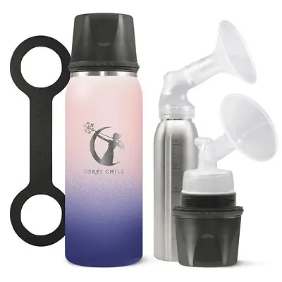 Ceres Chill Co - CC-1-BC-L-MB Ceres Chill OG Stainless Steel Breast Milk Chiller Container