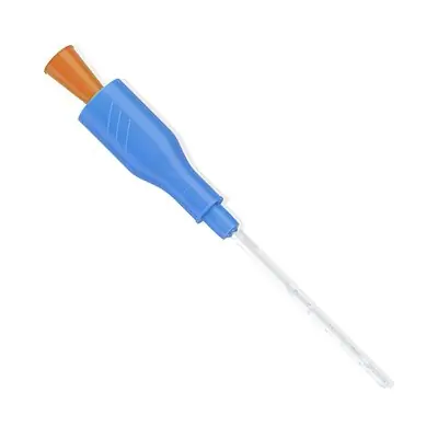 HR Healthcare - SC1606G Urethral Catheter TruCath Swift™ Straight Tip Lubricated PVC 16 Fr. 6 Inch Length