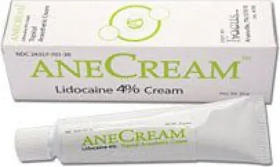 Focus Health Group - 24357070115 Topical Pain Relief AneCream™ 4% Strength Lidocaine Cream 15 Gram