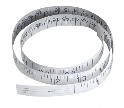 Medline - NON171336 Measurement Tape 24 Inch Length Paper Disposable Inches / Centimeters
