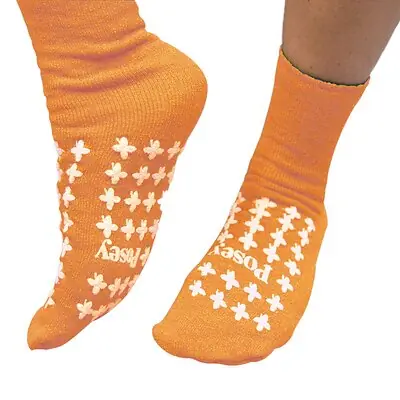 Tidi Products - 6239O Posey® Double Tread Fall Prevention Socks