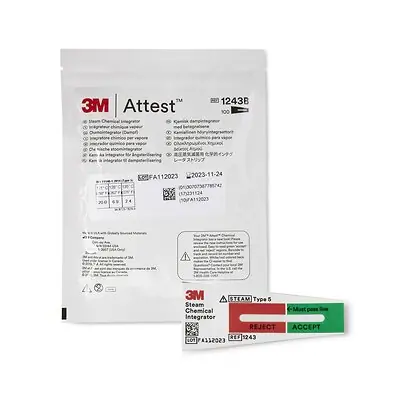 Solventum Corporation - 1243B 3M™ Attest™ Sterilization Chemical Integrator Strip