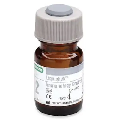Bio-Rad Laboratories - 595 Assayed Control Liquichek™ Immunology Level 2 6 X 3 mL