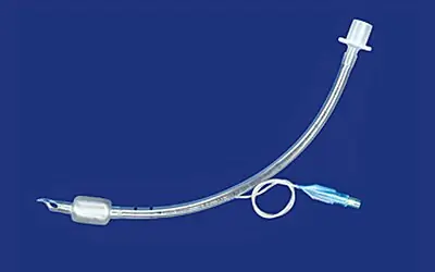 Mercury Medical - ITHPFHV50 Cuffed Endotracheal Tube Parker Flex-Tip Easy Curve™ Curved 5.0 mm ID Pediatric Bevel