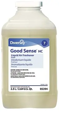 Essendant Co-United Stationers - DVS101109689 Deodorizer Diversey™ Good Sense® HC Liquid Concentrate 2.5 Liter Bottle Fresh Scent