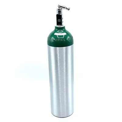 MERET USA LLC - MDCYLT-W ProRack Gas Aluminum Oxygen Cylinder with Toggle Valve