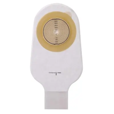 Coloplast - 12630 Assura® Flat 1-Piece Transparent Ileostomy Pouch