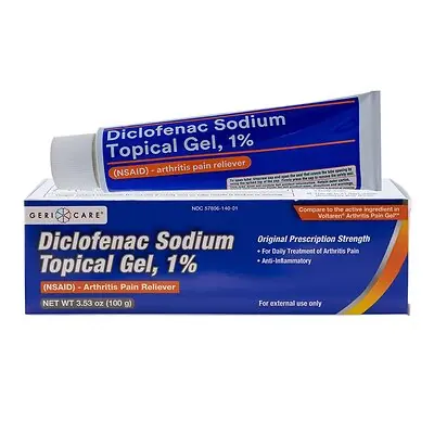 Geri-Care - S140-01-GCP Geri-Care® 1% Diclofenac Sodium Topical Gel NSAID Arthritis Pain Reliever