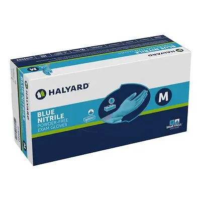 O&M Halyard Inc - 53102 Blue Nitrile® Exam Glove