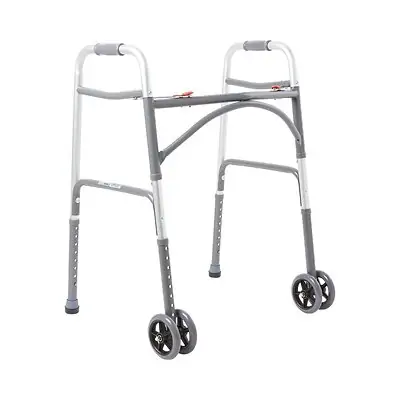 McKesson Brand - 146-10220-2WW McKesson Steel Bariatric Folding Walker