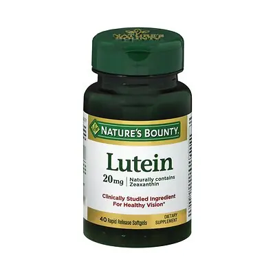 US Nutrition - 74312049026 Nature's Bounty® Lutein Eye Vitamin Supplement