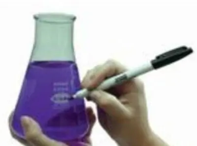 Aspen Surgical Products - 1400-13-PDC Lab Marker Secureline® Blue Cap