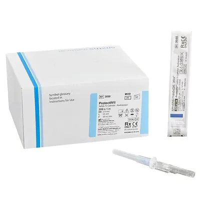 ICU Medical FKA Smiths Medical - 305006 Protectiv® Peripheral IV Catheter