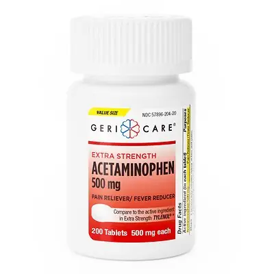 Geri-Care - 201-20-GCP Geri-Care® Acetaminophen Pain Relief
