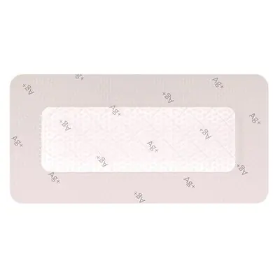 Smith & Nephew - 66027667 Silver Foam Dressing Allevyn Ag+ SURGICAL Rectangle Sterile