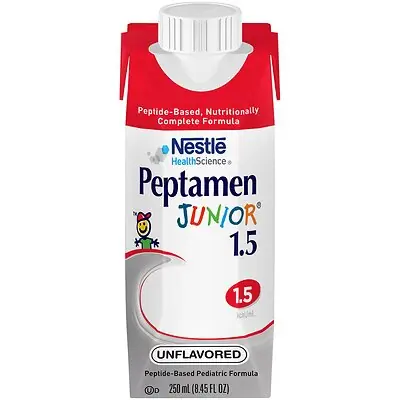 Nestle Healthcare Nutrition - 00798716173636 Peptamen Junior® 1.5 Pediatric Tube Feeding Formula