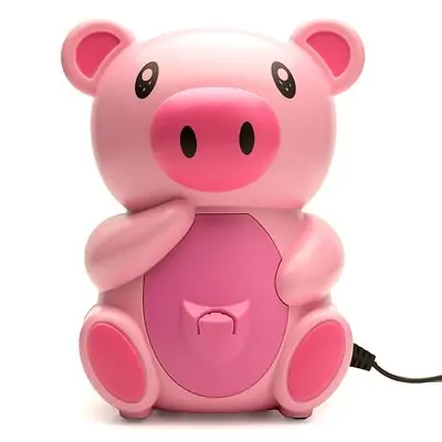 Proactive Medical Products LLC - PMNEBRDK-PP Compressor Nebulizer System Protekt® Pink Pig Small Volume Medication Cup Pediatric Aerosol Mask Delivery