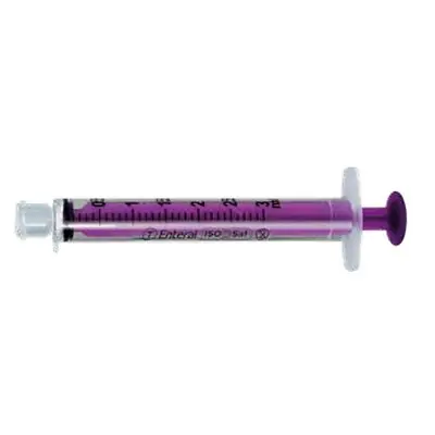GBUK Group Ltd. - SELDISO-PFC-3 Enteral / Oral Syringe ISOSAF™ Low Dose Single O 3 mL Enfit Tip Without Safety