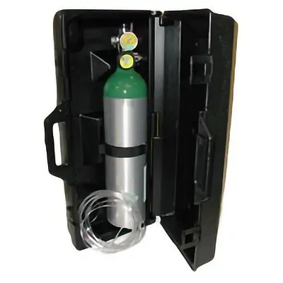 Mada Medical Products - 1514ME Oxygen Cylinder Kit (Empty) Oxy-Uni-Pak Size D Aluminum