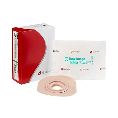 Hollister - 14904 New Image Convex FlexTend™ Colostomy Skin Barrier With 1-Inch Stoma Opening