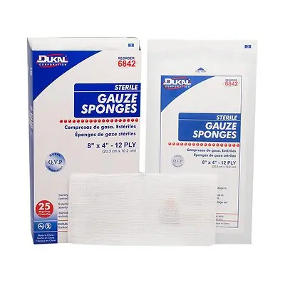 Dukal - 6842 Dukal™ Sterile Gauze Sponge