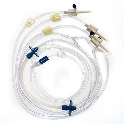 TrueCare Biomedix - TCBPTT063 Trifurcated Transfer Set TrueCare™ Non-DEHP Vented Large Bore Sterile