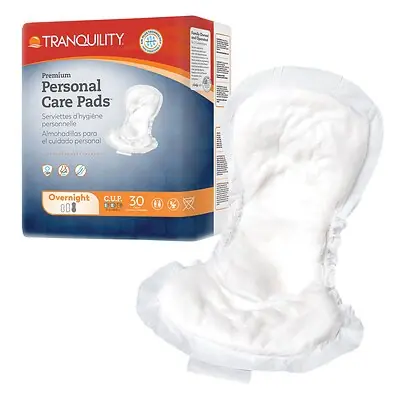 Principle Business Enterprises - 2482 Bladder Control Pad Tranquility® Premium Overnight 16 Inch Length Heavy Absorbency Super Absorbent Core One Size Fits Most