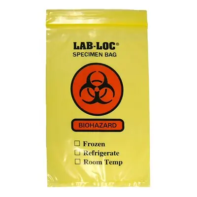 Elkay Plastics - LAB20609YE Lab-Loc Specimen Transport Bag