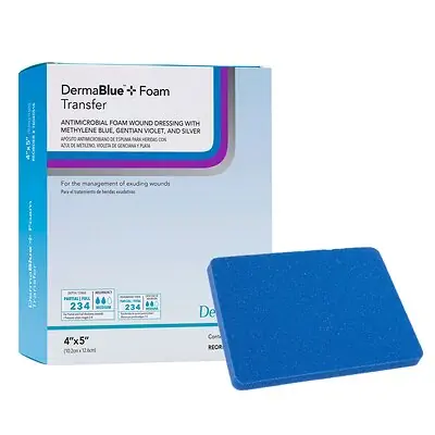 Sion Brands LLC - 76040514 DermaBlue+™ Foam Silver Foam Dressing