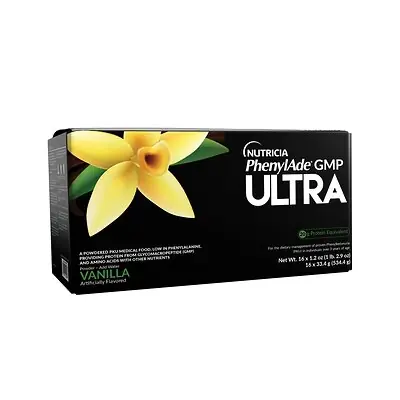 Nutricia North America - 201719 Oral Supplement PhenylAde® GMP ULTRA Vanilla Flavor Powder 1.2 oz. / 33.4 Gram Individual Packet