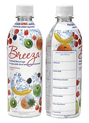 Beekley Medical - 220 Breeza® Tropical Flavor Beverage for use with Oral Iodinated Contrast 220