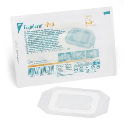 Solventum Corporation - 3586 3M™ Tegaderm™ Transparent Film Dressing with Pad