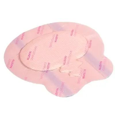 Smith & Nephew - 66807703 Foam Dressing Allevyn Complete Care 6-4/5 X 6-9/10 Inch With Border Film Backing Silicone Adhesive Sacral Sterile