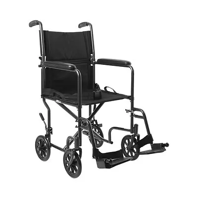 McKesson Brand - 146-TR39E-SV McKesson Lightweight Transport Chair