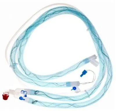 Sun Med - AH180 Anesthesia Breathing Circuit Corrugated Tube 60 Inch Tube Dual Limb Adult Single Patient Use