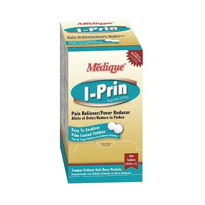 Medique Products - 10013 I-Prin Ibuprofen Pain Relief