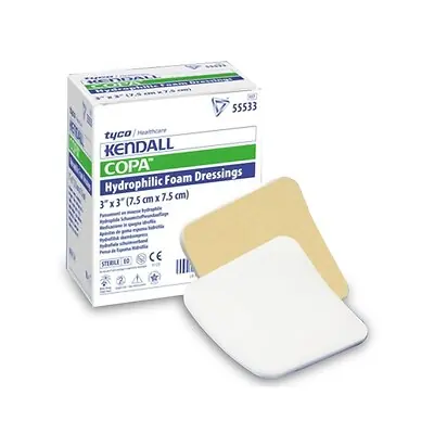 Cardinal - 55533 Kendall™ Adhesive without Border Foam Dressing