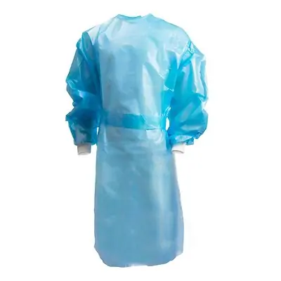 McKesson Brand - 16-54KVL McKesson Full Back Chemotherapy Procedure Gown