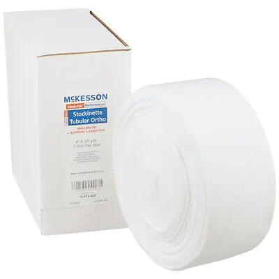 McKesson Brand - 16-4TS-425 McKesson White Polyester Tubular Stockinette