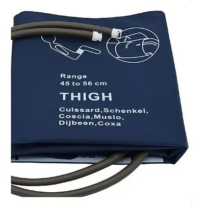 Soma Technology - AN4035 Reusable Blood Pressure Cuff Cuissard, Schenkel, coscla, Muislo,Dijbeen, Coxa 45 to 56 cm Leg Nylon Cuff Thigh Cuff