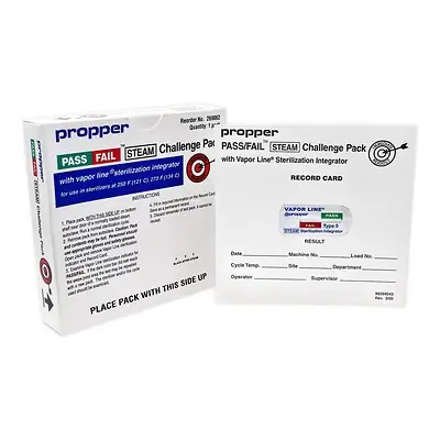 Propper Manufacturing - 26906200 Pass/Fail™ Sterilization Indicator Challenge Pack