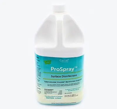 MicroCare LLC - PSC128-1 Surface Disinfectant Cleaner ProSpray™ Antimicrobial Manual Pour Liquid 1 gal. Jug Lemon Scent NonSterile