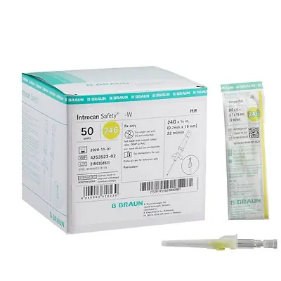 B. Braun - 4253523-02 Introcan Safety® Peripheral IV Catheter