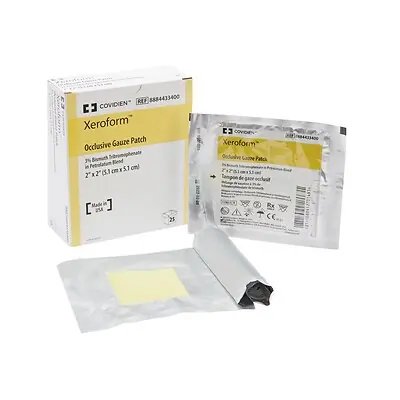 Cardinal - 8884433400 Xeroform® Occlusive Petrolatum Impregnated Dressing 2 x 2 inch