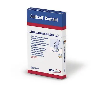 BSN Medical - 7268001 Wound Contact Layer Dressing Cuticell® Contact® 3 X 4 Inch Sterile