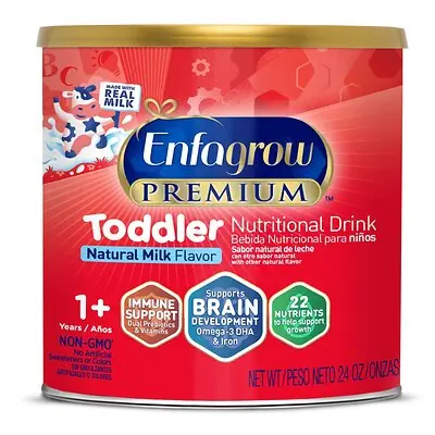 Mead Johnson - 167239 Pediatric Oral Supplement Enfagrow® Premium™ Toddler Unflavored 24 oz. Can Powder