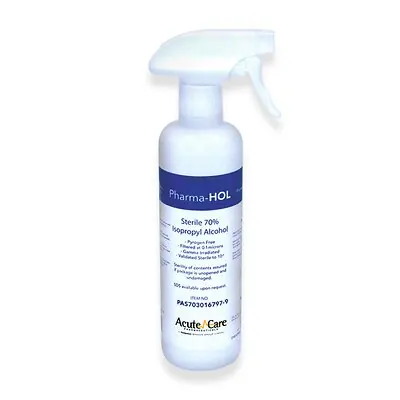 Acute Care Pharmaceuticals - PAS703016797-9 Surface Disinfectant Cleaner Pharma-Hol™ Alcohol Based Trigger Spray Liquid 16 oz. Bottle Alcohol Scent Sterile